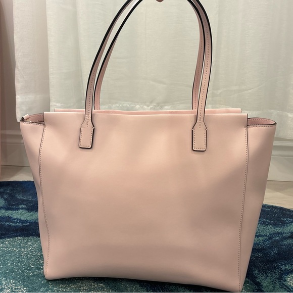 Baby Pink Large Leather Purse with Bow - Kate Spade - Picture 2 of 8